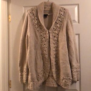 Lane Bryant cream sweater 18/20